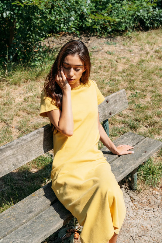 Bath Dress in Limon