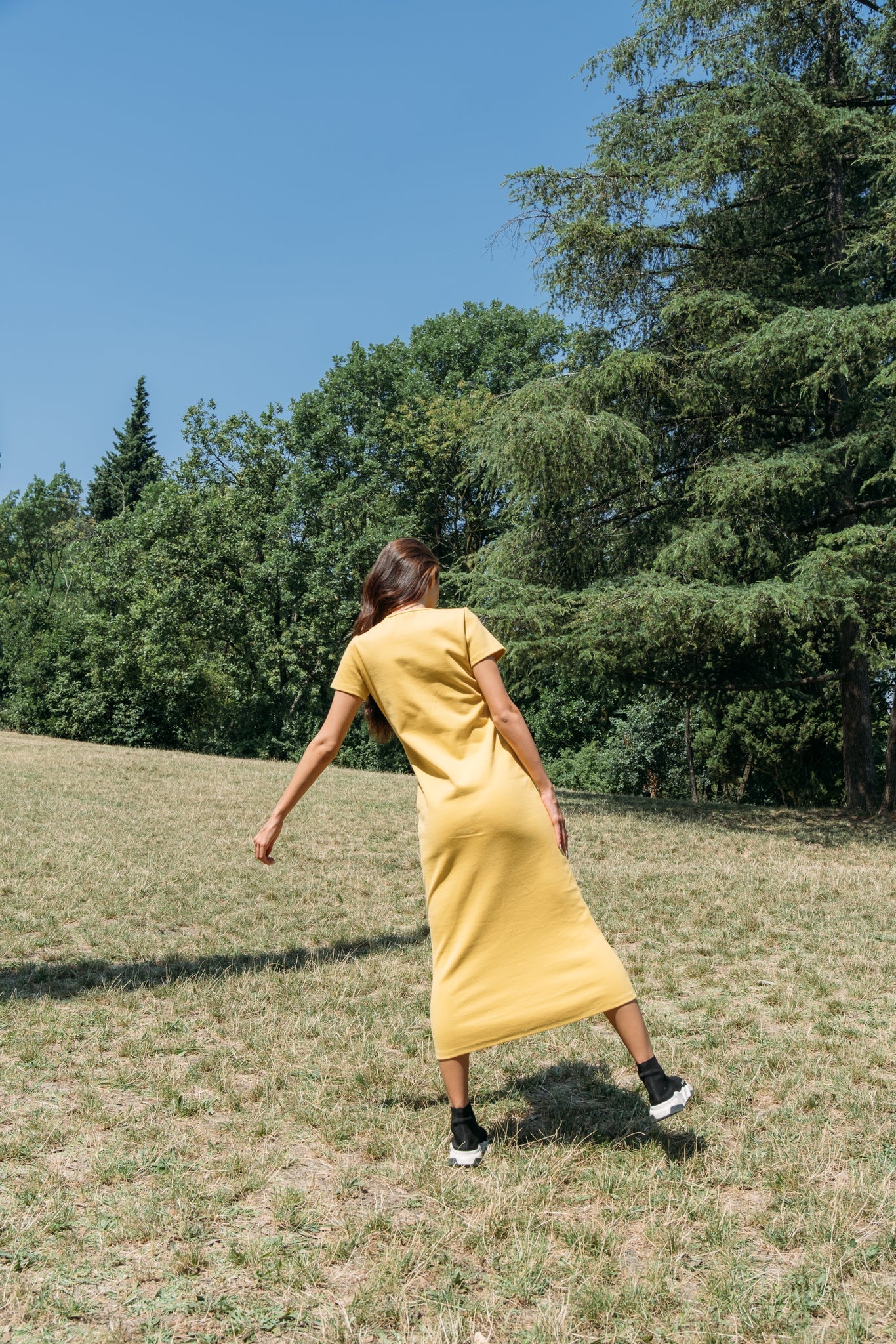 Bath Dress in Limon