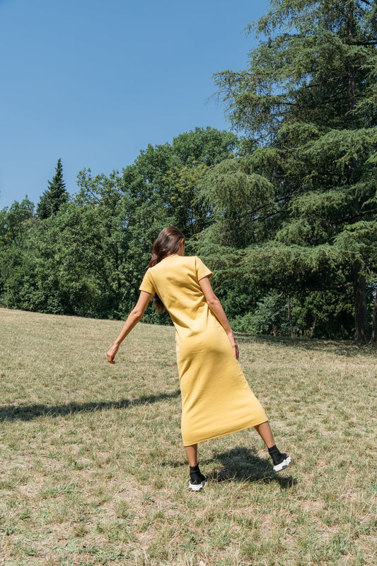 Bath Dress in Limon