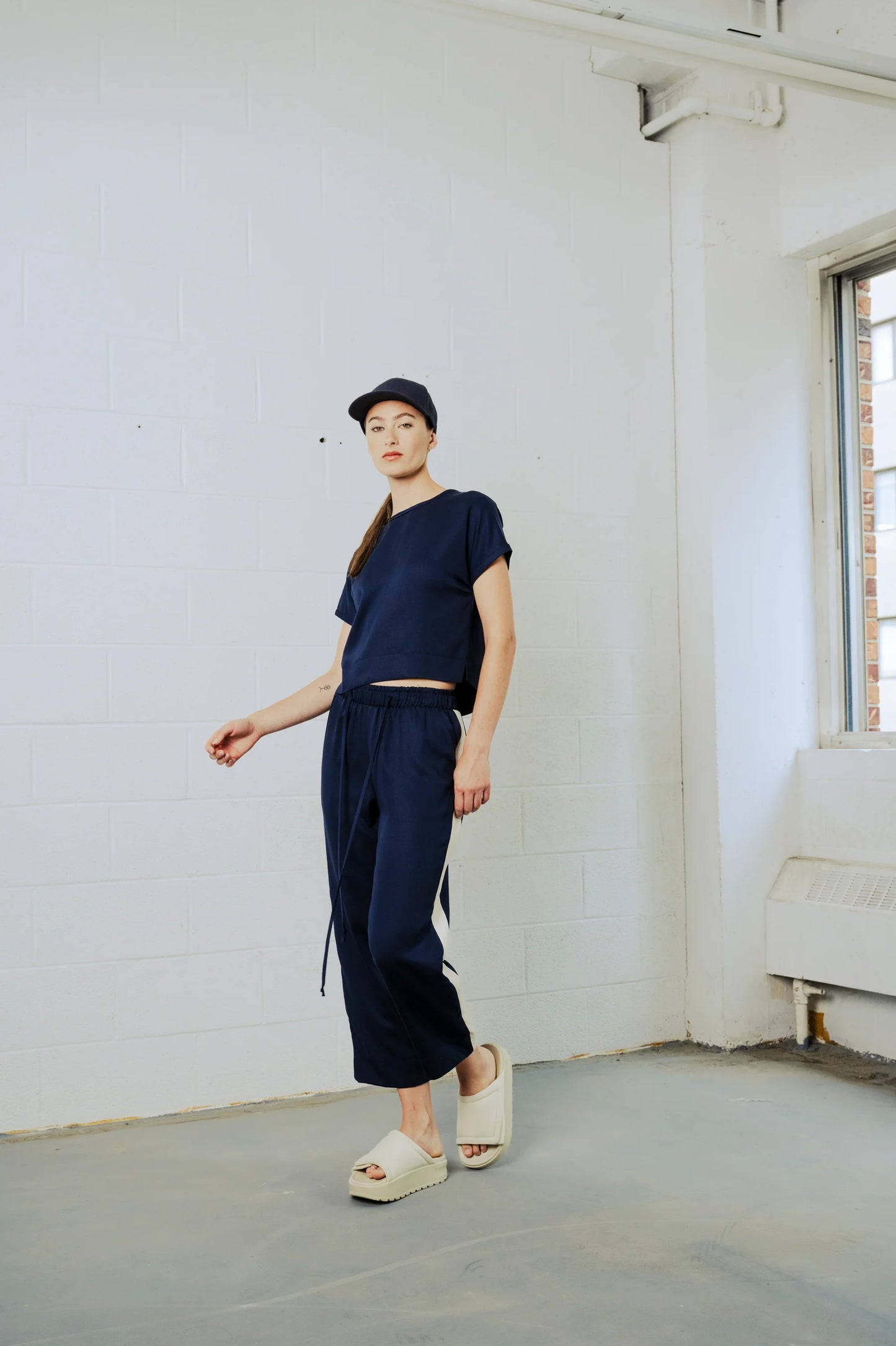 Calypso Pants in Navy – BodyBag by Jude