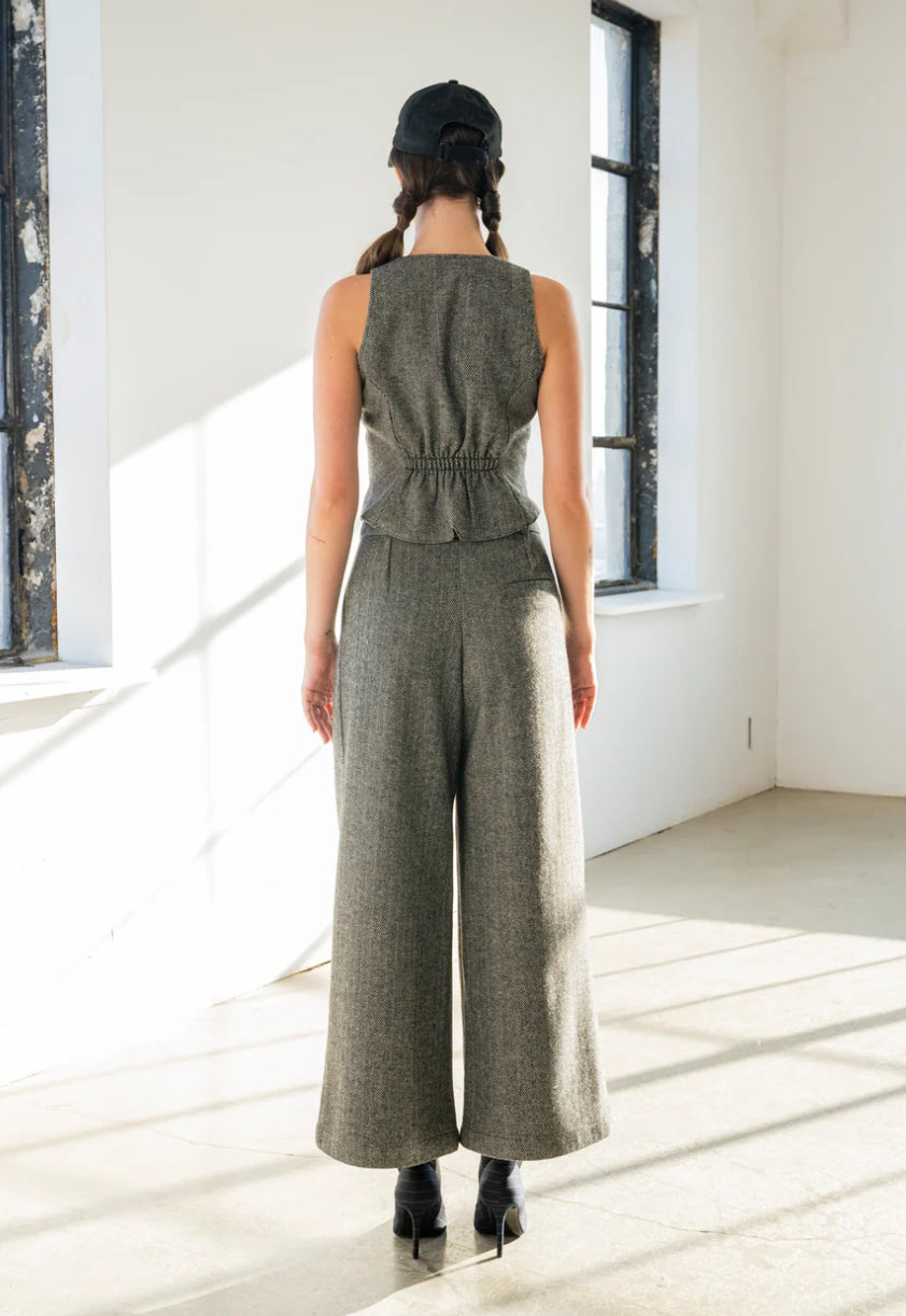Bodybag by Jude - FW24 - Lewis Pants in Herringbone - back 3