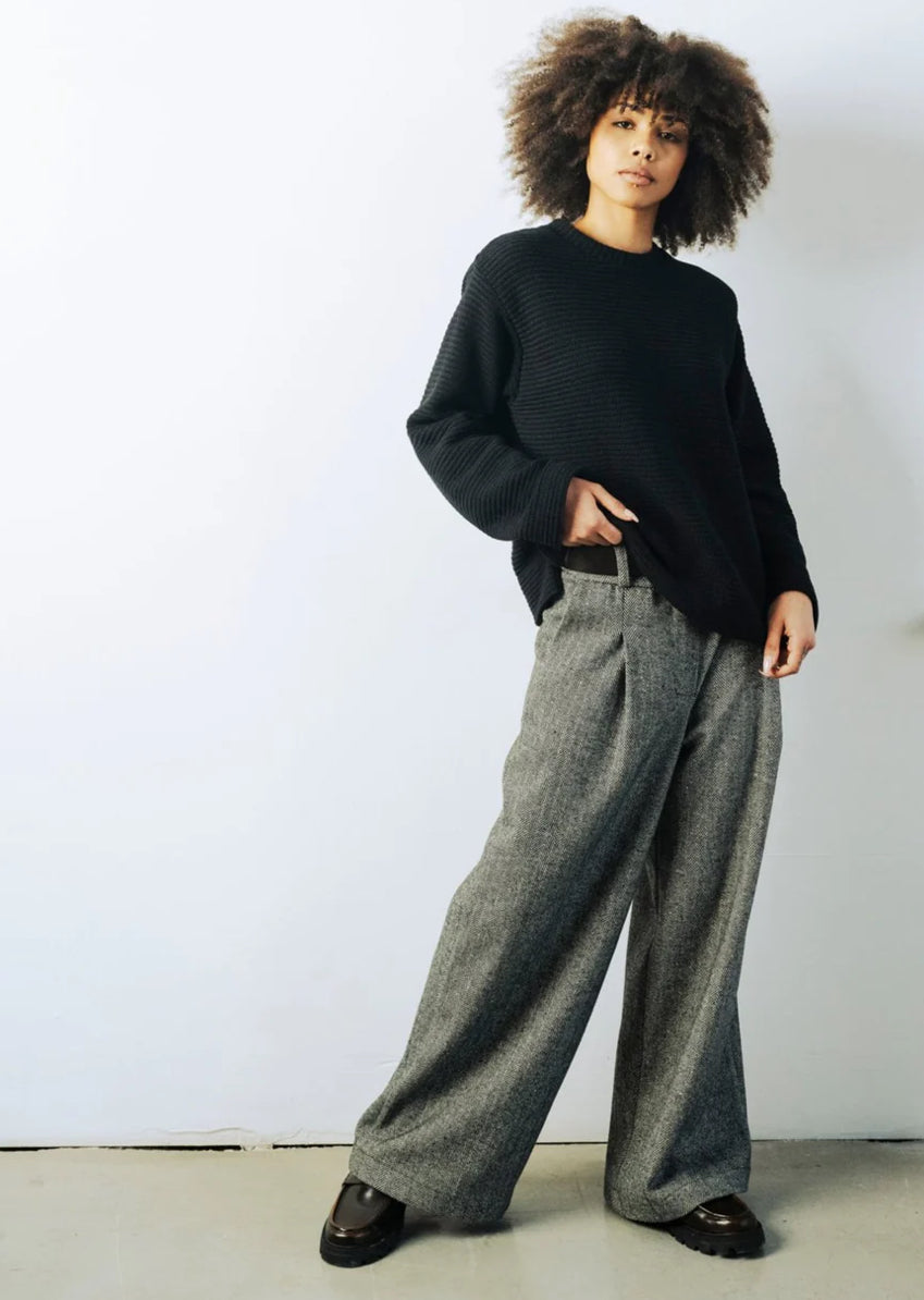Bodybag by Jude - FW24 - Lewis Pants in Herringbone - front 1 