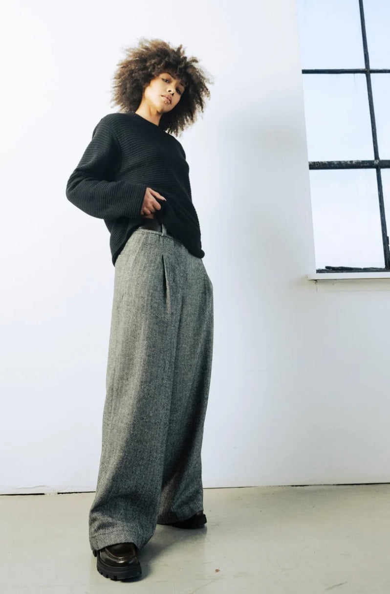 Bodybag by Jude - FW24 - Lewis Pants in Herringbone - front 4