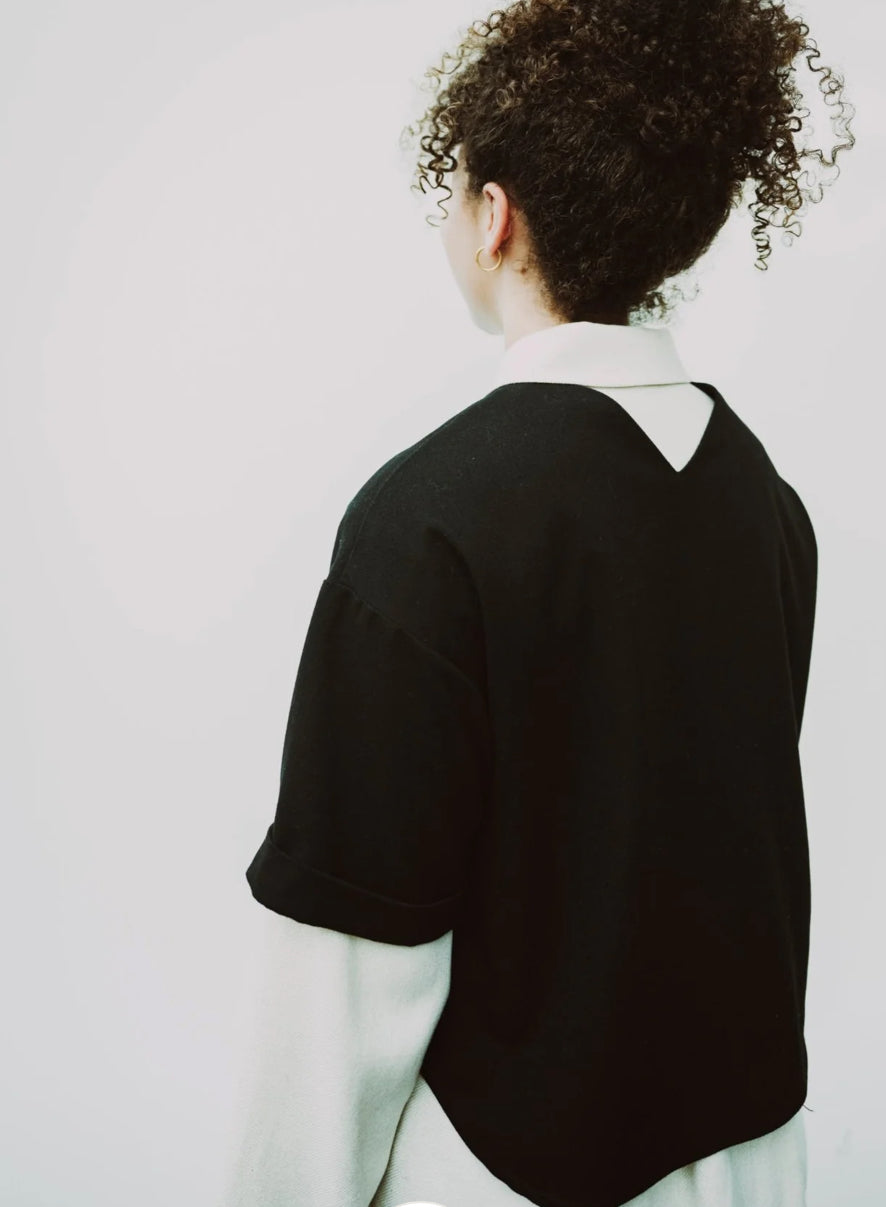 Bodybag by Jude - FW24 - Sussex Top in Black - back 2