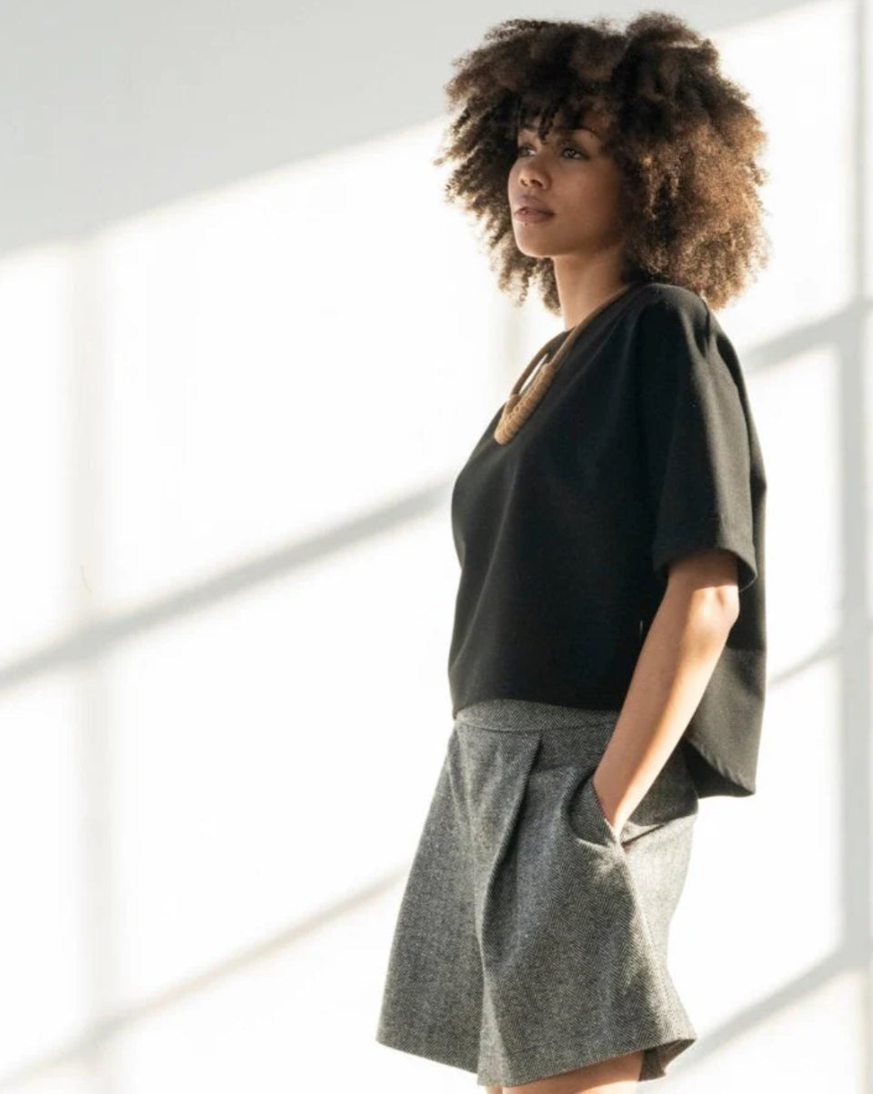 Bodybag by Jude - FW24 - Sussex Top in Black - side 3