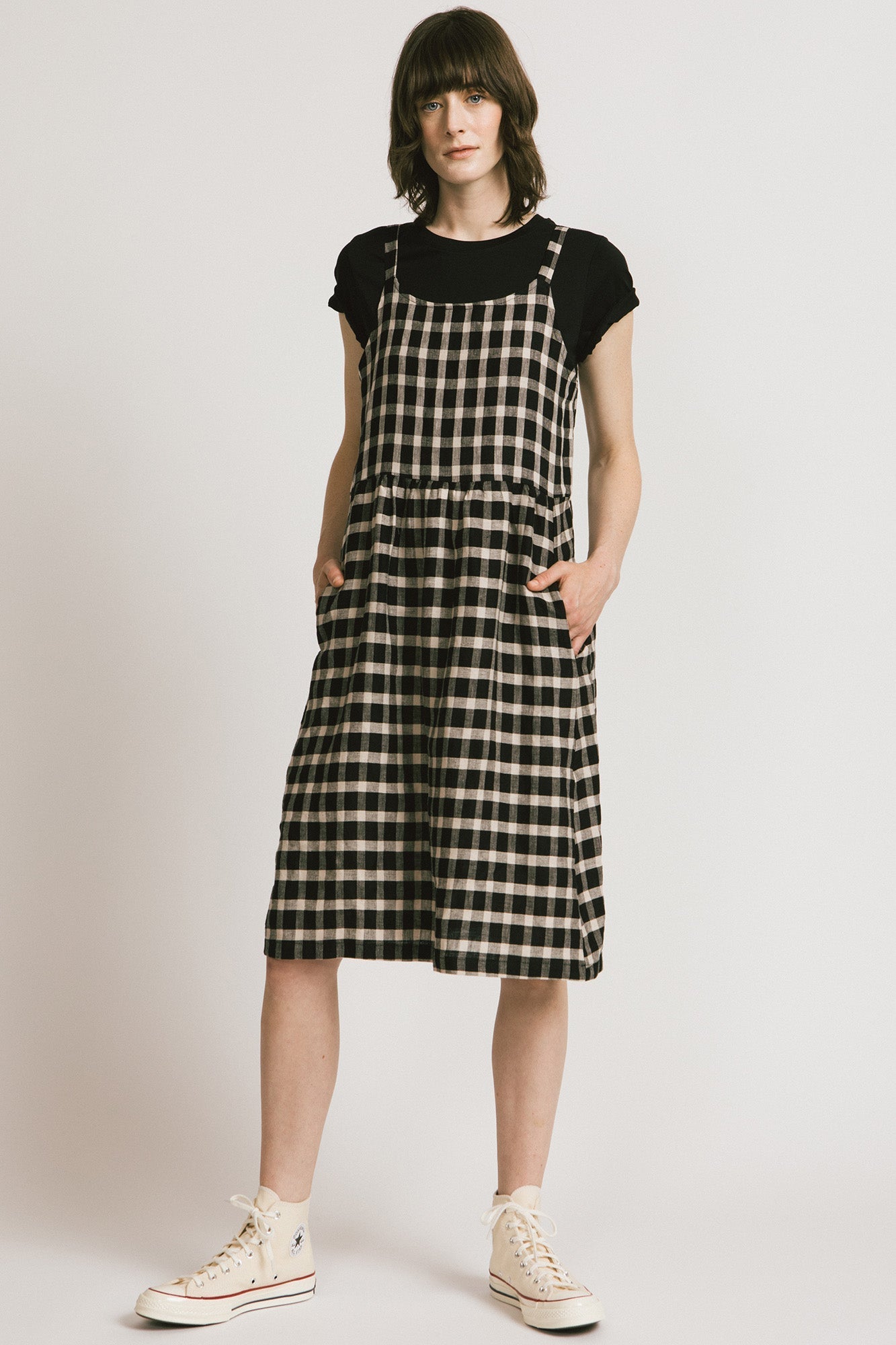 Merritt Dress in Check