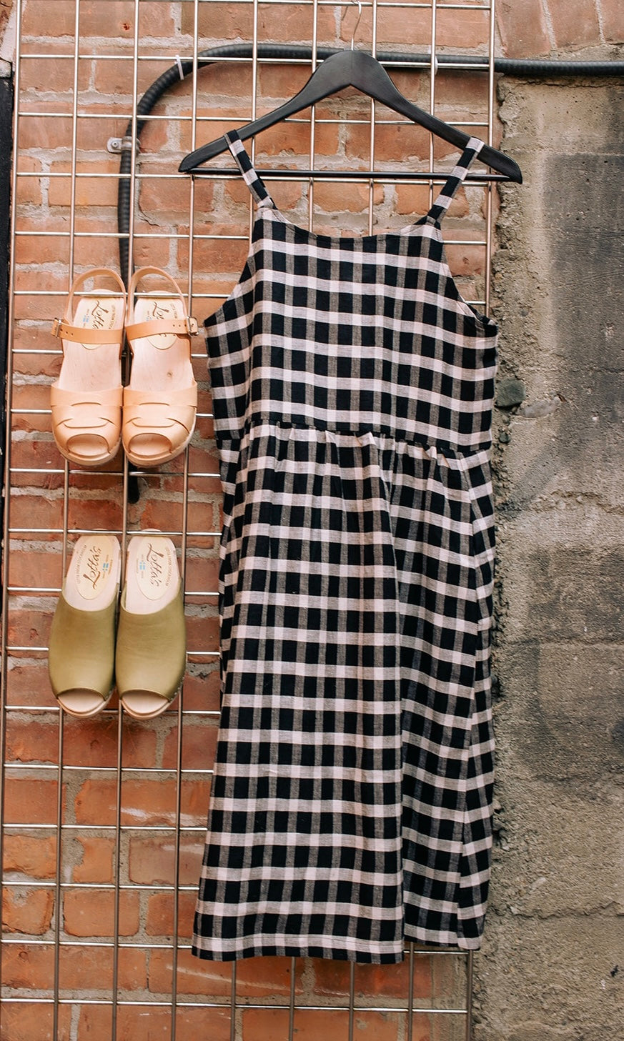 Merritt Dress in Check