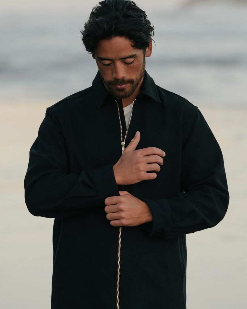 The Eddie Coat in Black