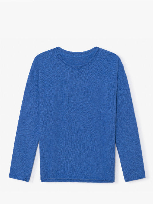 Knit Sweater in Blue