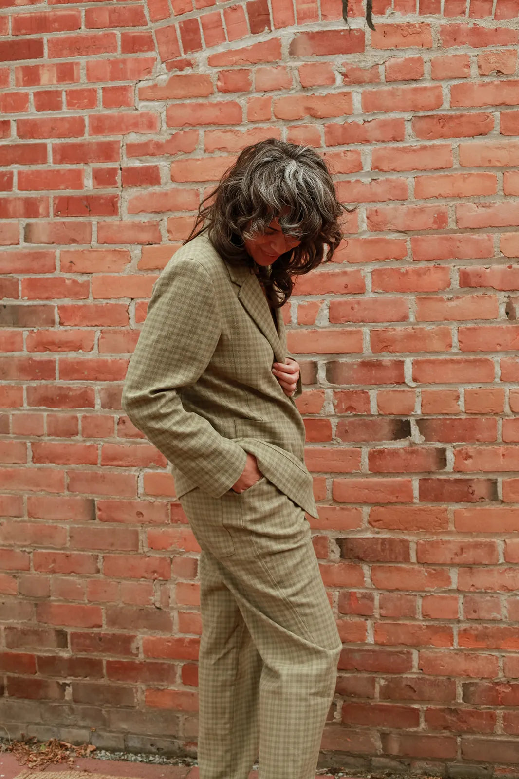 Eve Gravel Fall 23/24 Jackie Pants in Olive/Sage