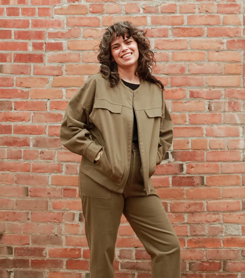 Eve Gravel Fall 23/24 - Leon Jacket in Olive