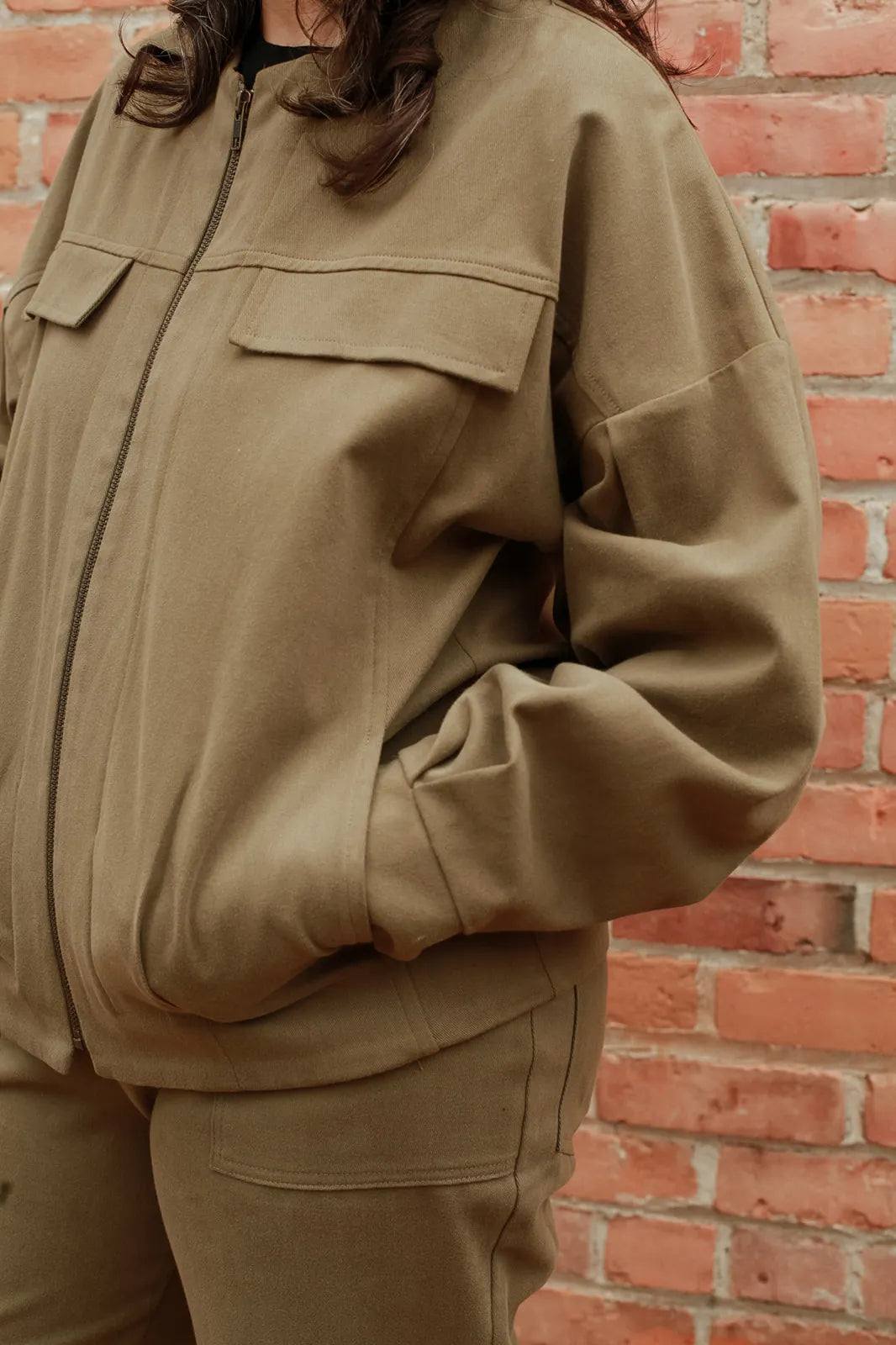 Eve Gravel Fall 23/24 - Leon Jacket in Olive