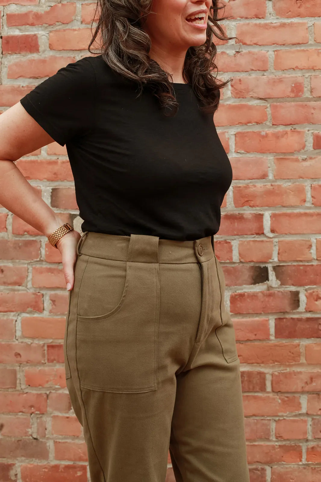 Eve Gravel Fall 23/24 - Joy Pant in Olive