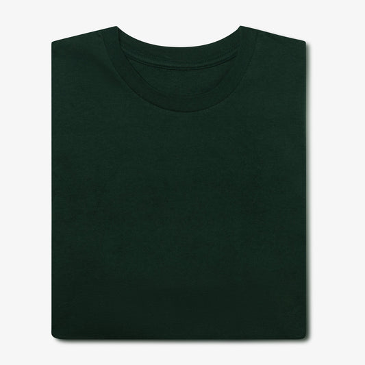 Milo & Dexter Long sleeves cotton t-shirt in olive Fall 23/24