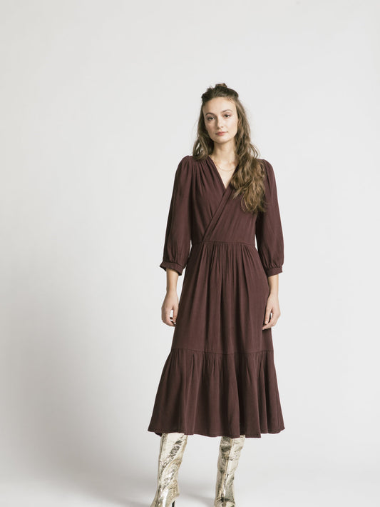 Chatterley Dress in Mulberry