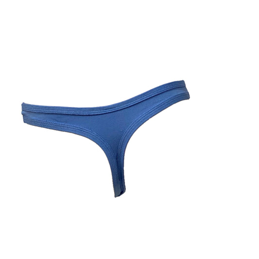 SS24 - Mary Young - Palmer Thong in Cornflower  - on mannequin back 2