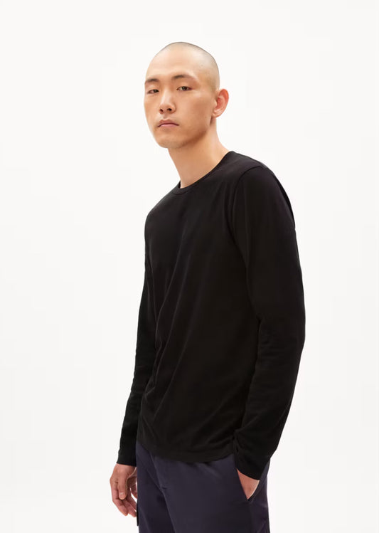 Jaames Longsleeve Shirt in Black