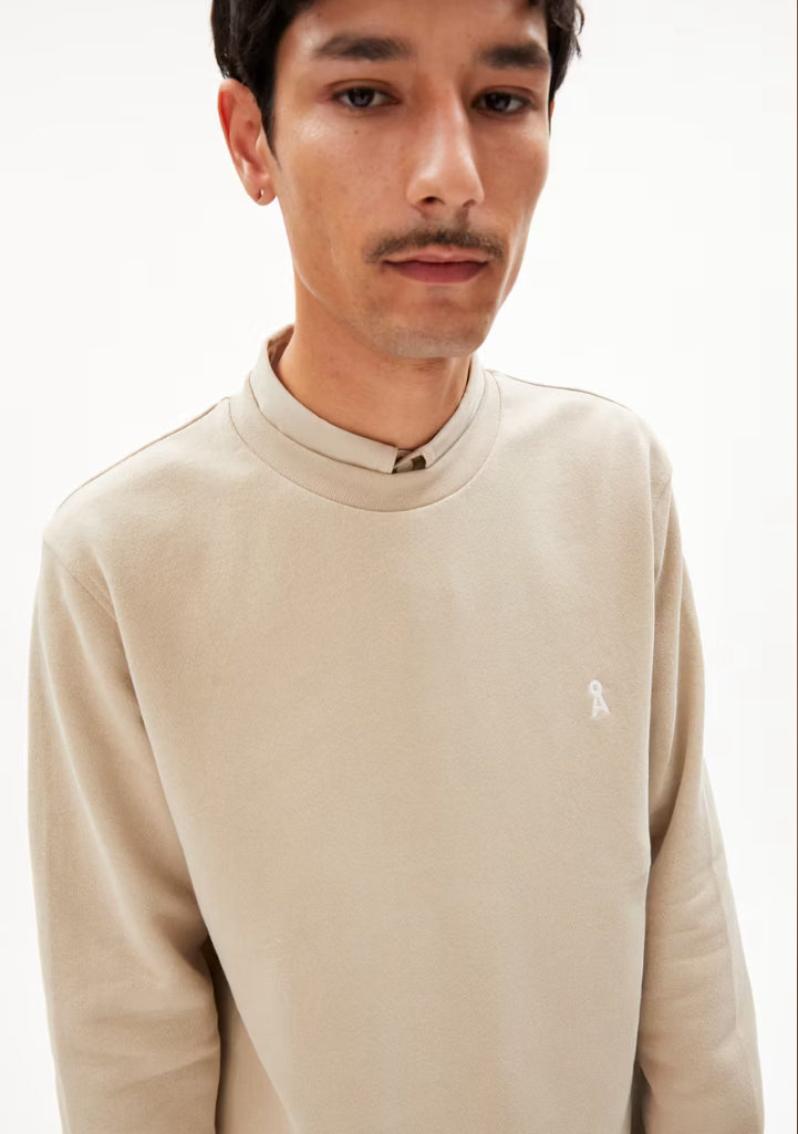 Baaro Comfort Sweatshirt in Sand Stone