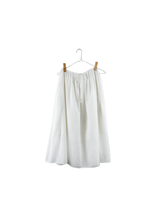 SS24 - It is Well L.A - Everyday Skirt in Salt - front display 1