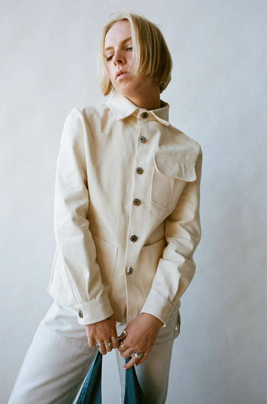 Saturday Project - SS24 - Unisex Jacket No. 001 - The Chore Coat in Natural