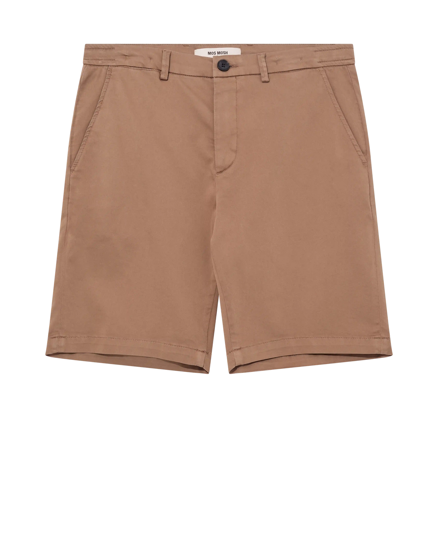 MOS MOSH Gallery Hunt Soft String Shorts Toasted Coconut – men's summer shorts, Canada flatlay front view