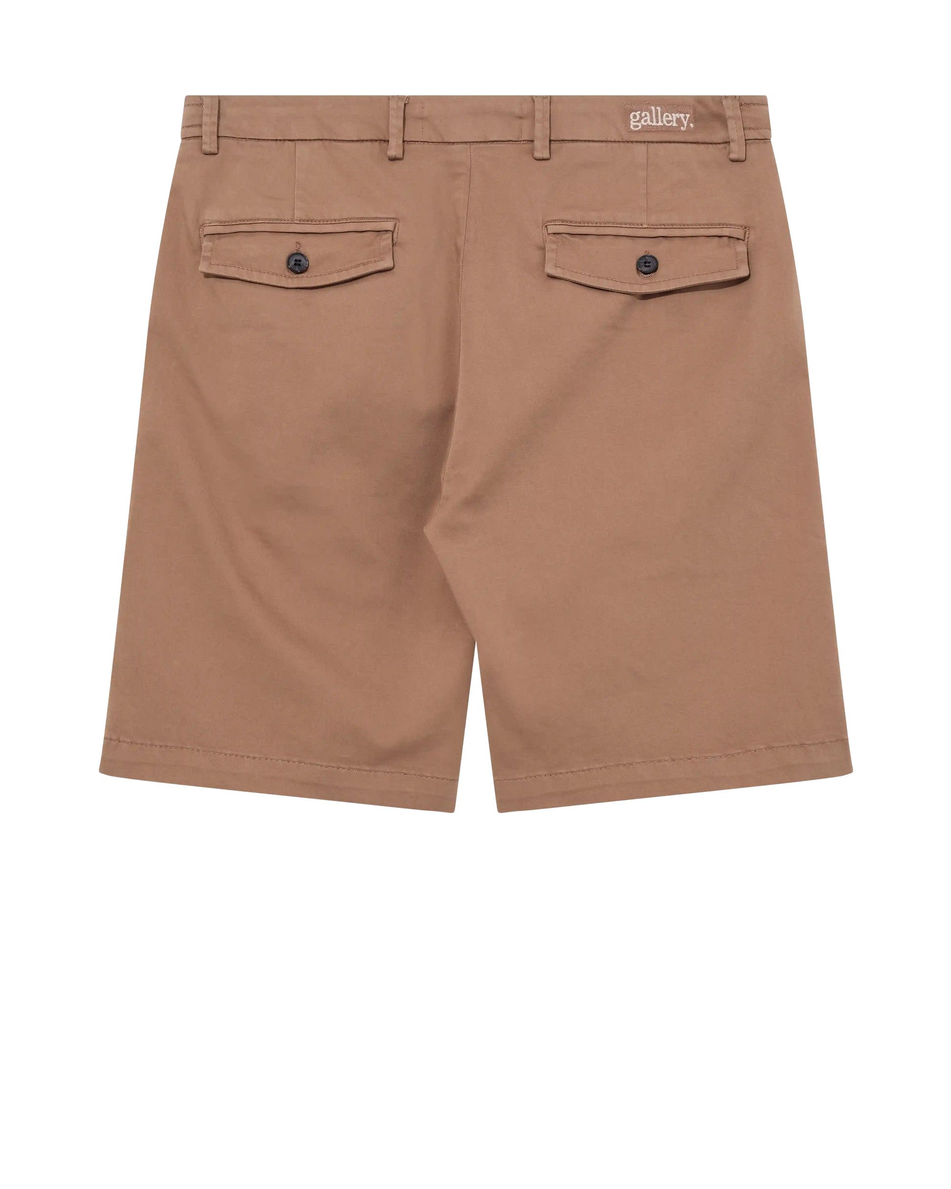 MOS MOSH Gallery Hunt Soft String Shorts Toasted Coconut – men's summer shorts, Canada back view flatlay
