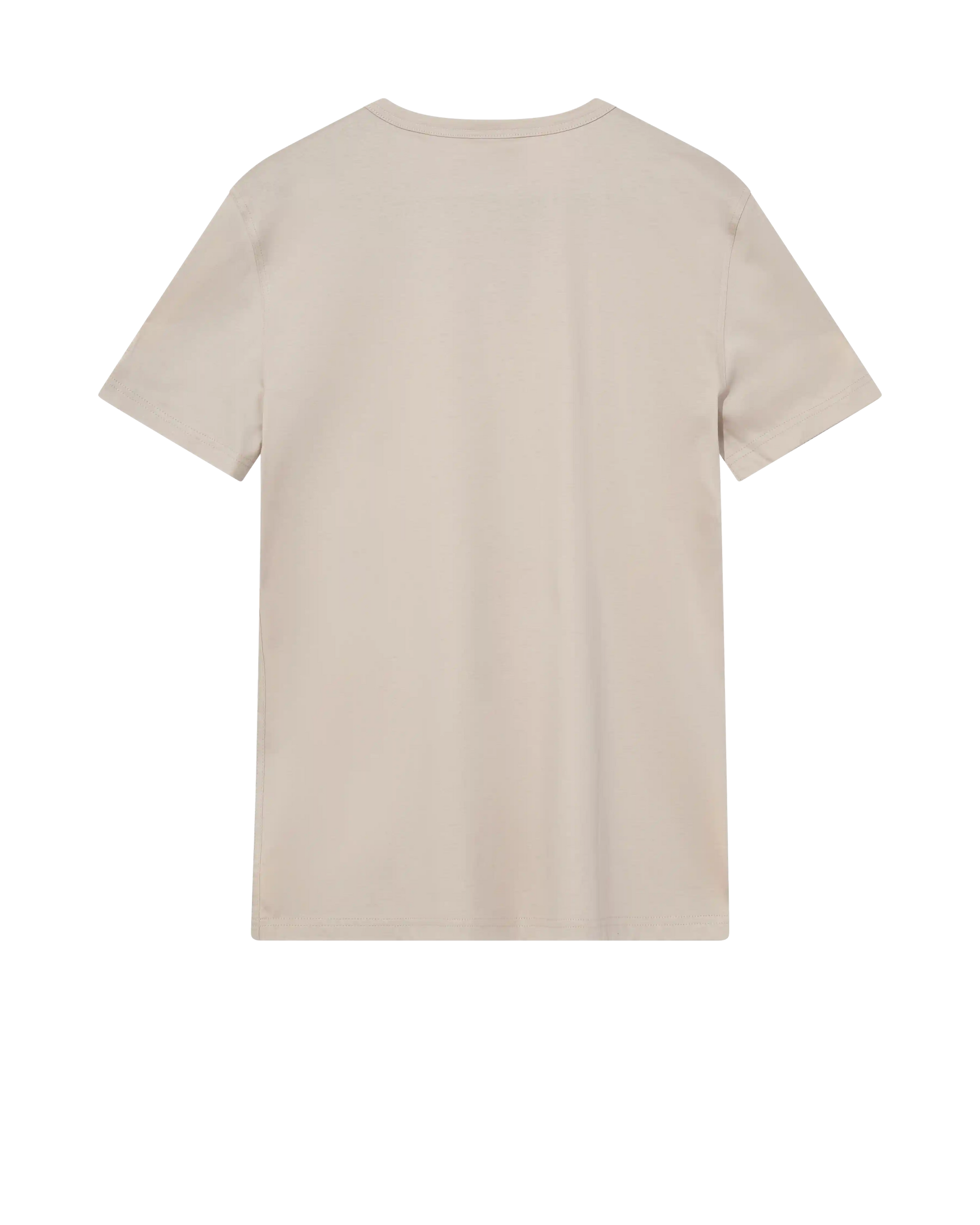 Men's Mos Mosh Gallery Perry short sleeve t-shirt organic cotton chateau gray flatlay back