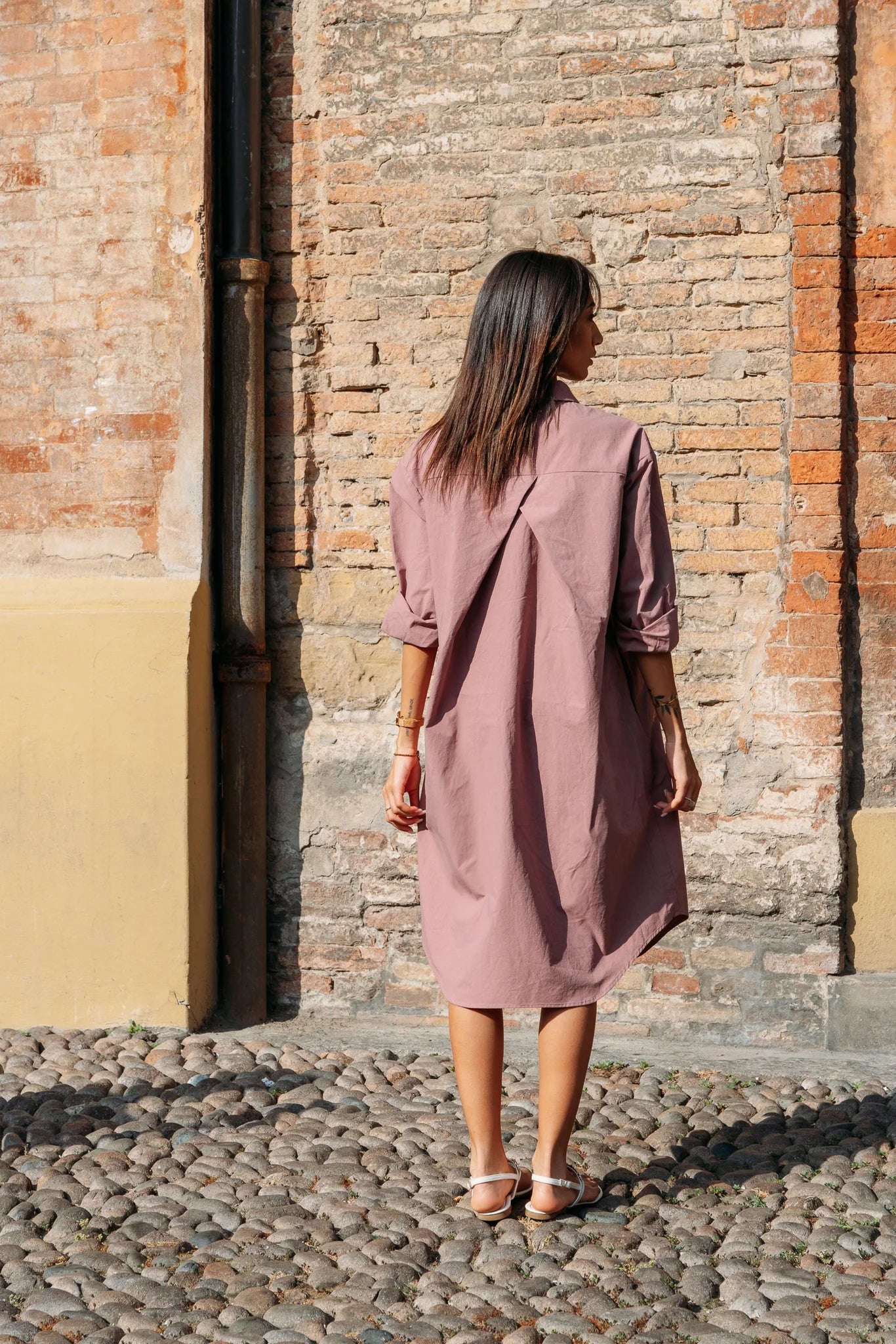 Manila Dress in Raspberry