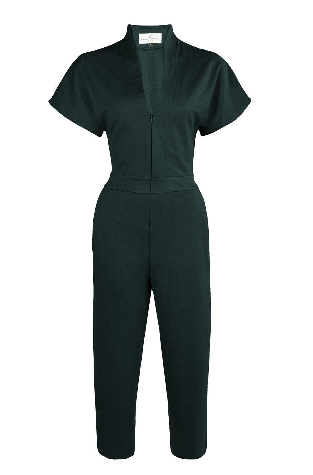 Melow - FW24 - Jayden Overalls in Green - on display front 4