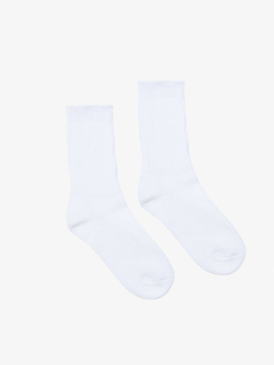 Milo & Dexter - FW24 - Classic Cotton Socks in White
