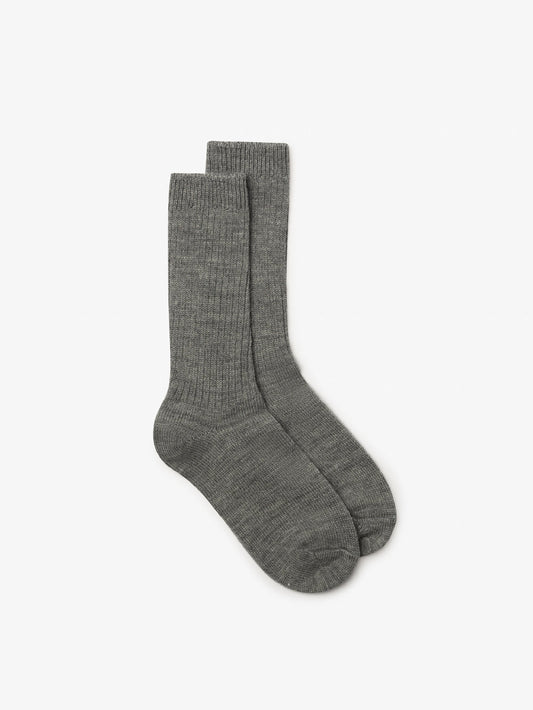 Milo & Dexter - FW24 - Everyday Classics Merino Socks in Grey - 1 