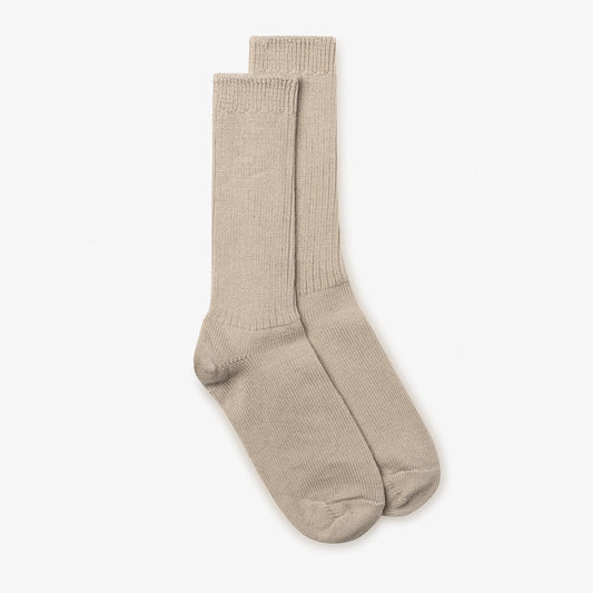 Milo & Dexter - FW24 - Everyday Classics Merino Socks in Oatmeal 1 
