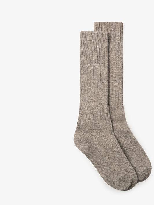 Milo & Dexter - FW24 - The Wool Sock in Natural Sheep Grey - 1 
