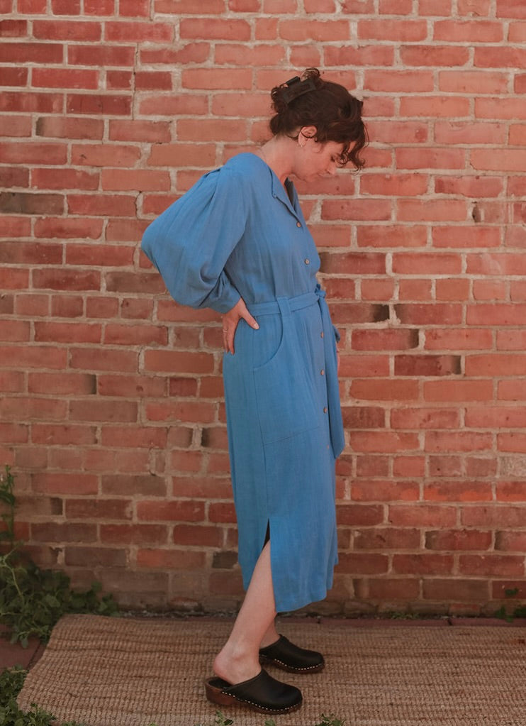 Jennifer Glasgow - Umiko Dress in Blue