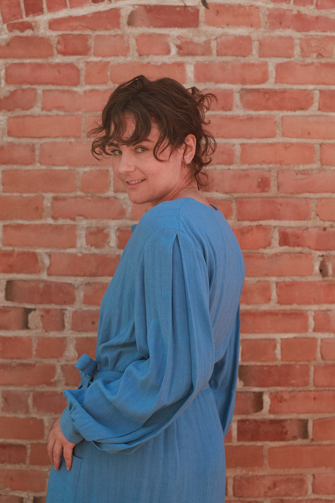 Jennifer Glasgow - Umiko Dress in Blue