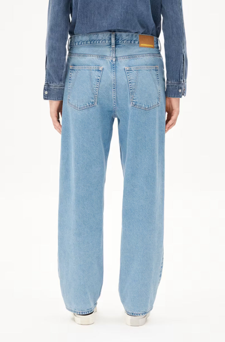 SS25 - ARMEDANGELS - Haayi Jeans Recycle Cotton in Horizon - back 4