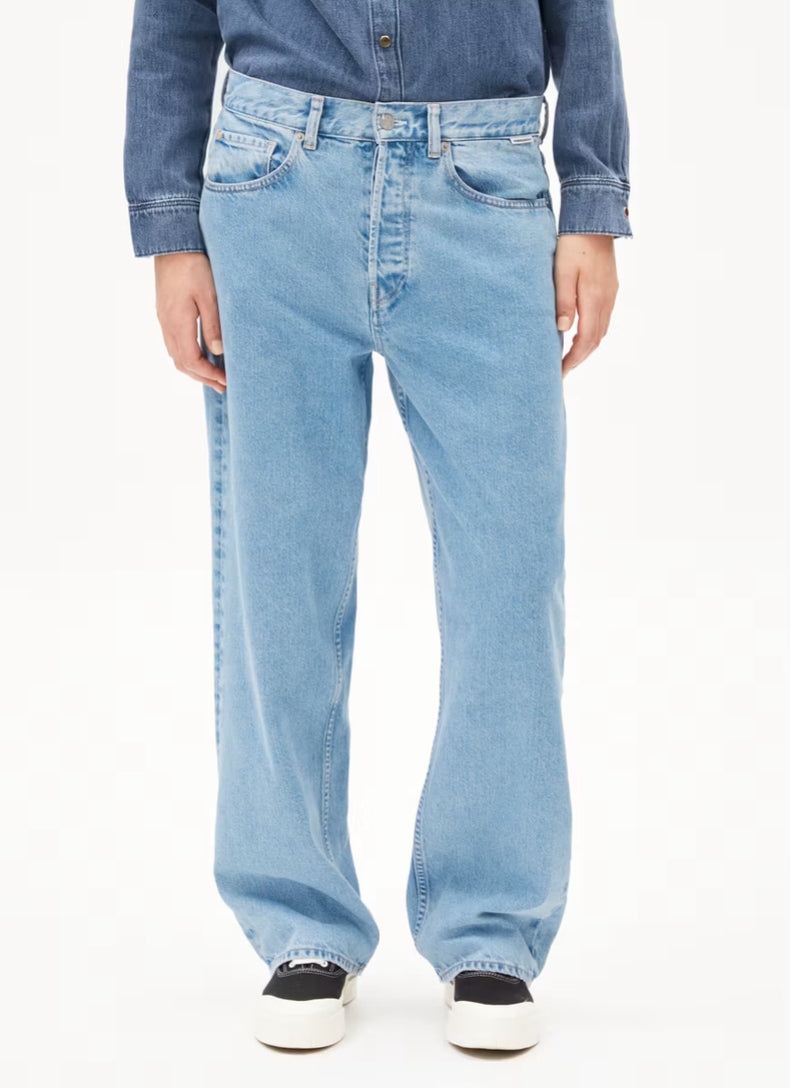 SS25 - ARMEDANGELS - Haayi Jeans Recycle Cotton in Horizon - front 5 