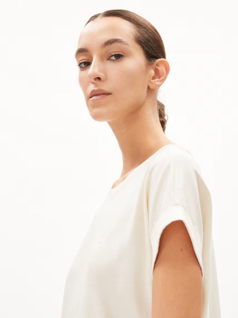 SS25 - ARMEDANGELS - Idaara Shirt in Undied - side 3 