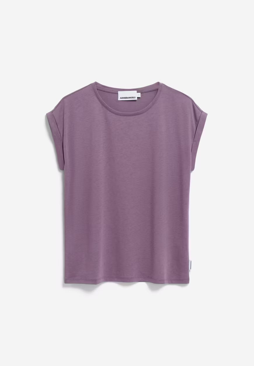 SS25 - ARMEDANGELS - Jilaana Top in Sunset Sky - display 6 