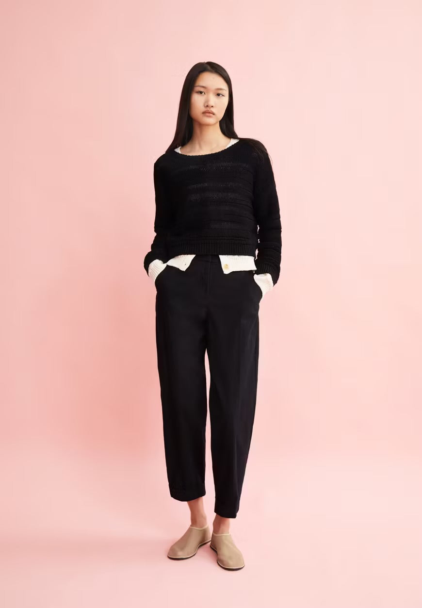 SS25 - ARMEDANGELS - Kaadwi Pant in Black - front 3