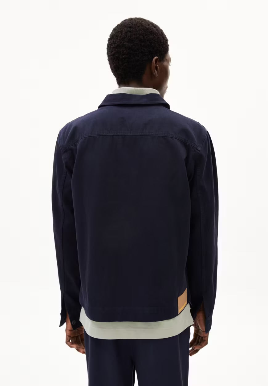 SS25 - ARMEDANGELS - Straavo Jacket in Night Sky - back 2 