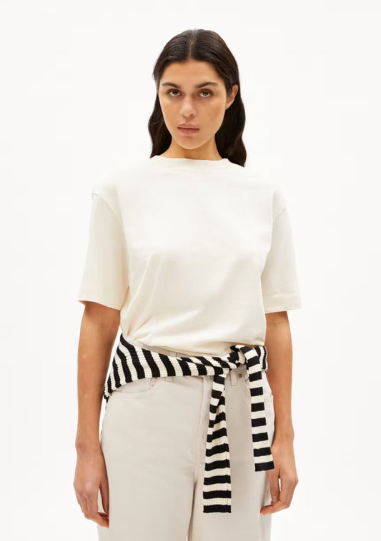 SS25 - ARMEDANGELS - Tarjaa Shirt in Undyed - Front 1 