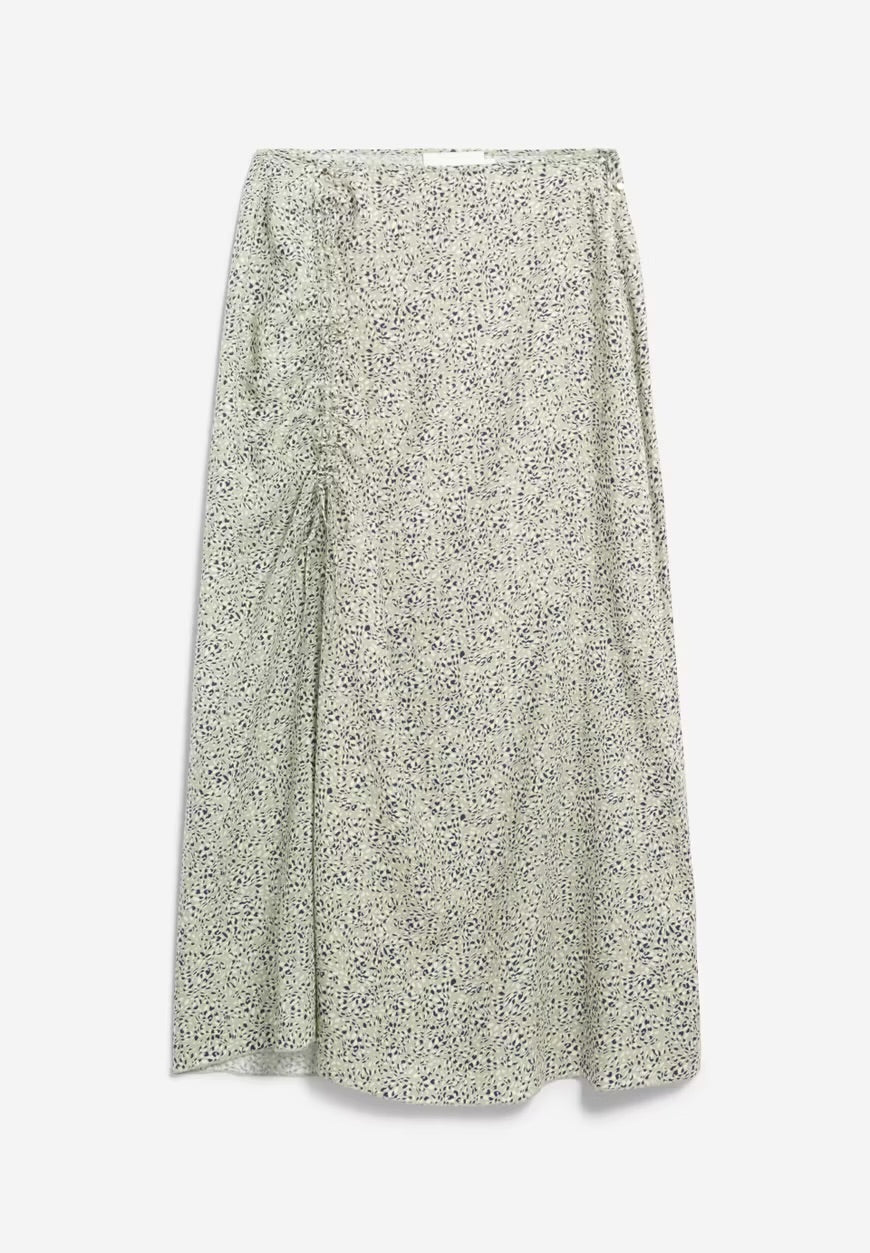 SS25 - ARMEDANGELS - Wolaa Skirt in Seagreen - front display 6 