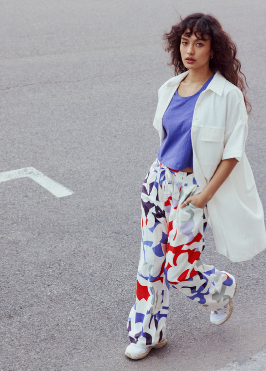 SS25 - Eve Gravel - Veil Dress in White