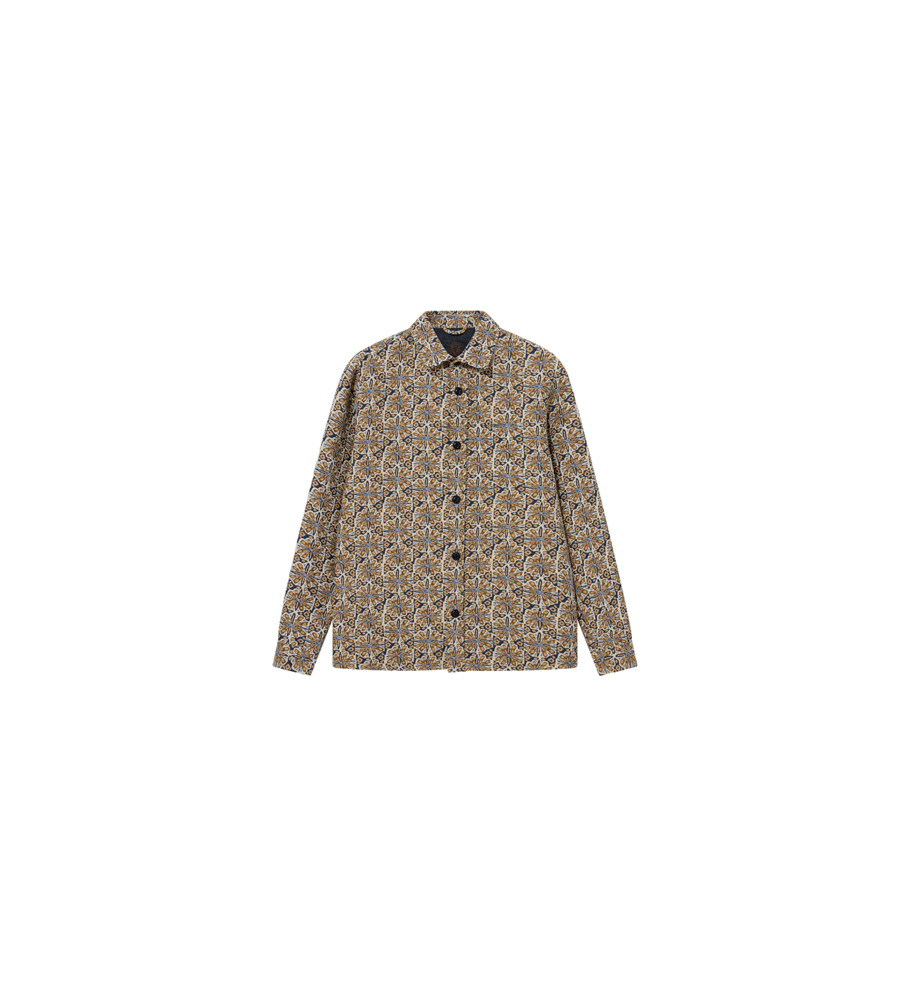 SS25 - Mos Mosh Gallery - David Devea Overshirt in Clear Blue - front display 1