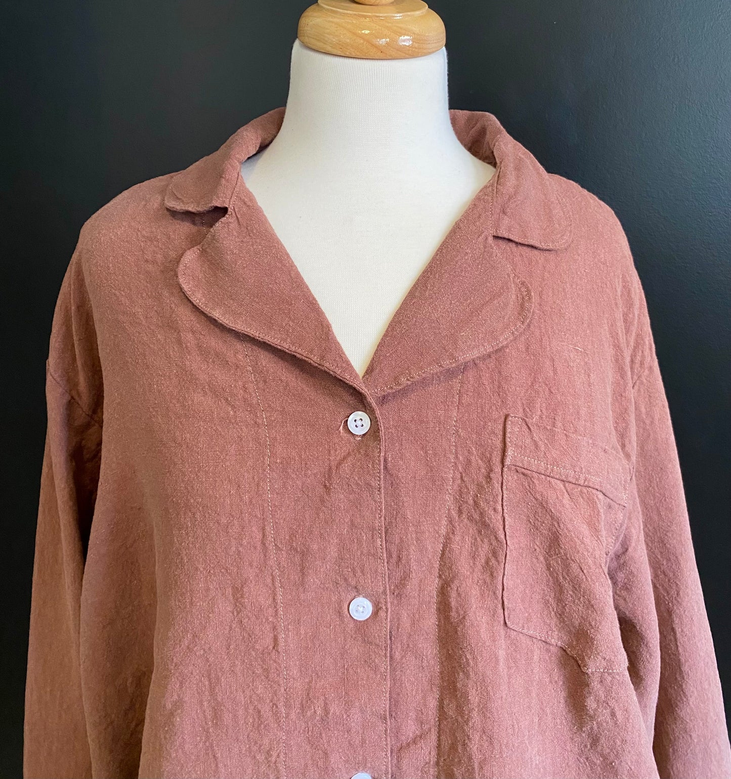 SS25 - Shelter | Summer Linen PJ’s in Cocoa - 5