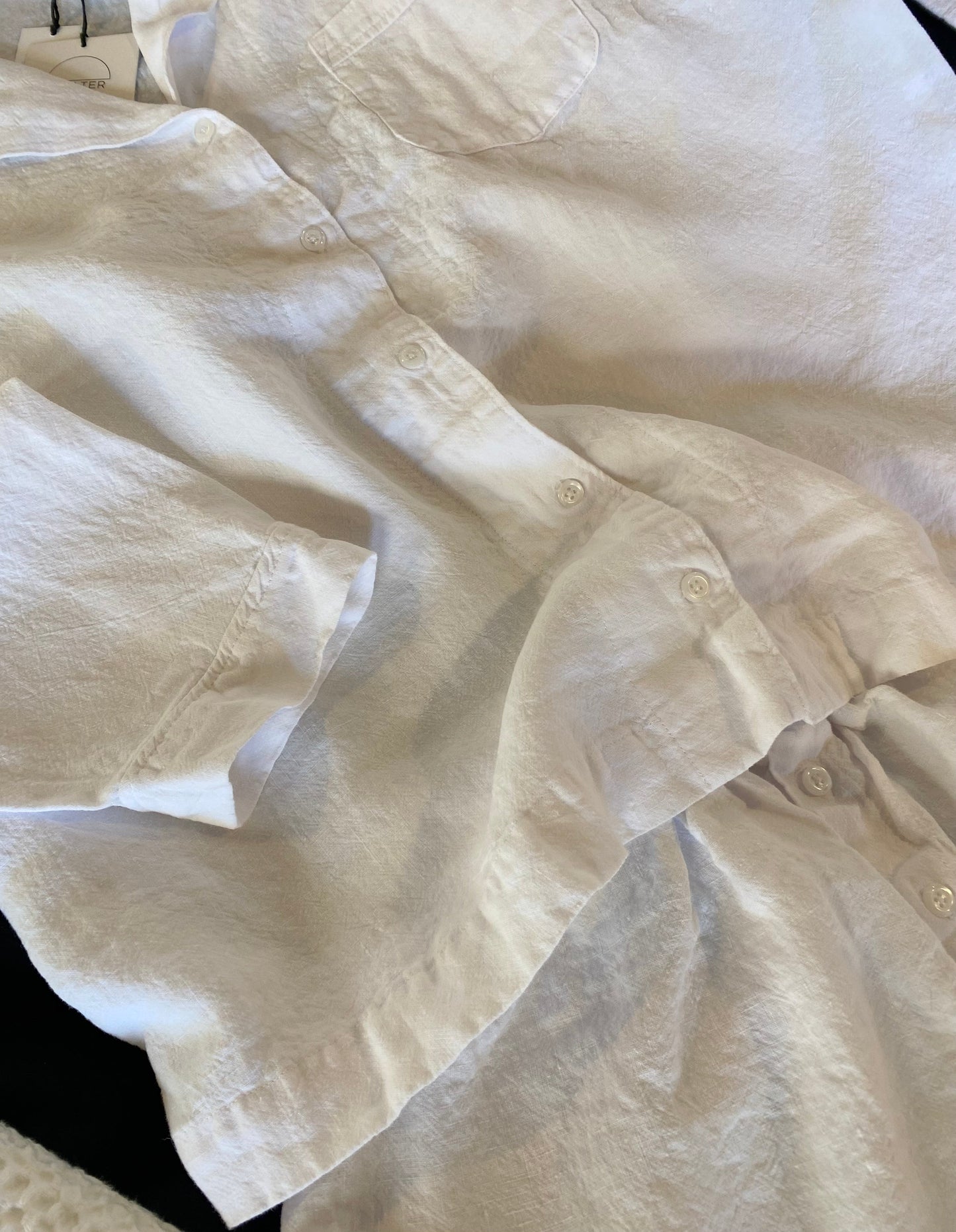 SS25 - Shelter | Summer Linen PJ’s in White - 4