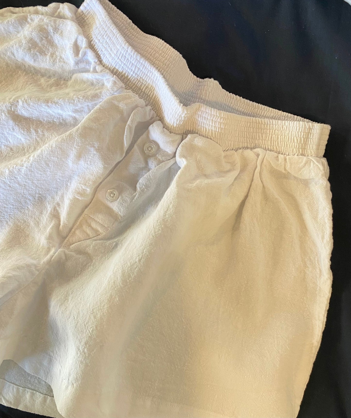 SS25 - Shelter | Summer Linen PJ’s in White - 5