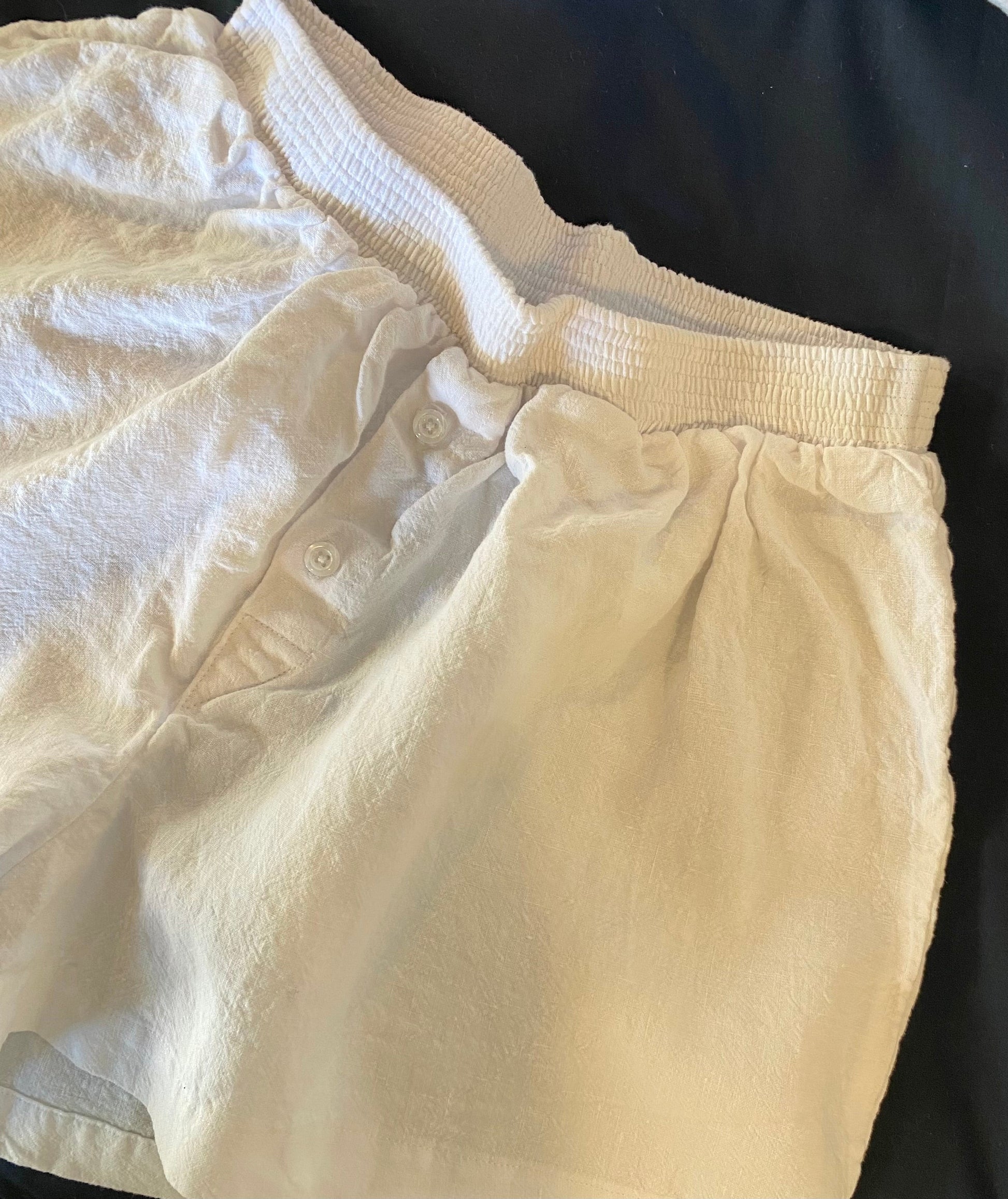 SS25 - Shelter | Summer Linen PJ’s in White - 5