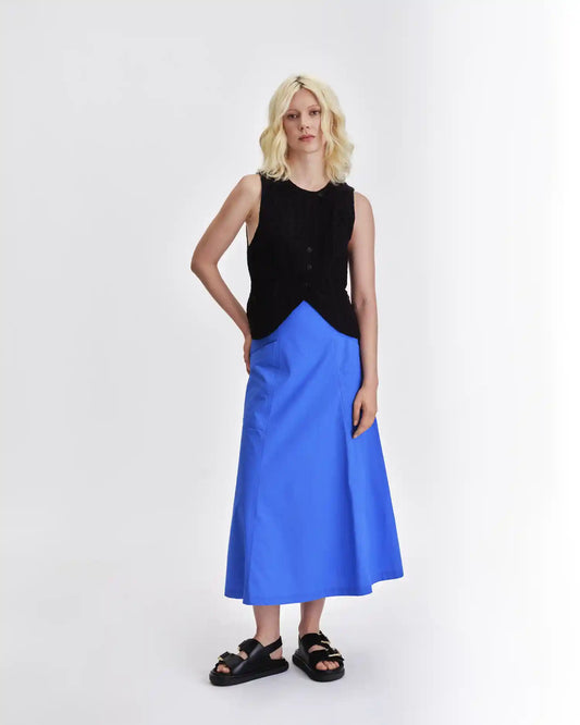 Volans Skirt in Saphire Blue
